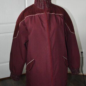 Vintage Foxland by Landon Women's Cotton & Corduroy Jacket Wool lined